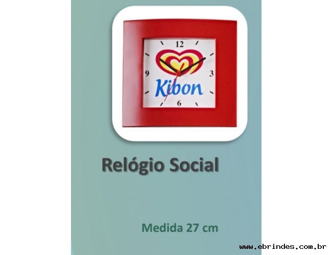 RELOGIO SOCIAL