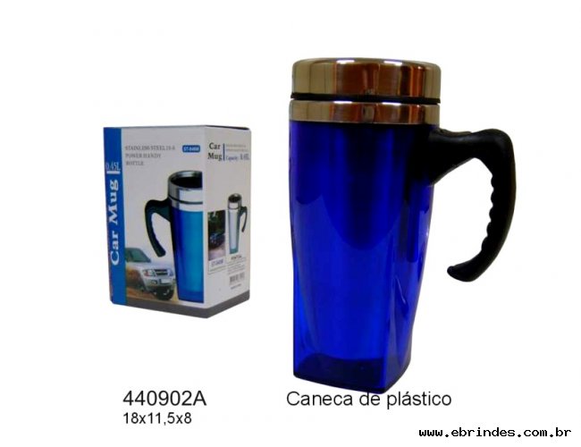 Caneca de Plstico com ala - 450 ml