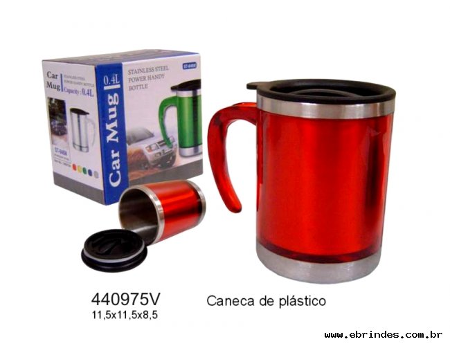 Caneca de Plstico com ala - 400 ml