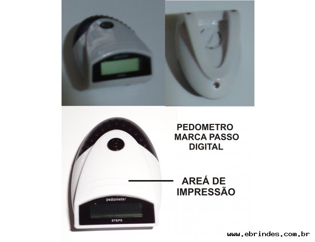 PEDOMETRO - MARCA PASSO DIGITAL PROMOCIONAL