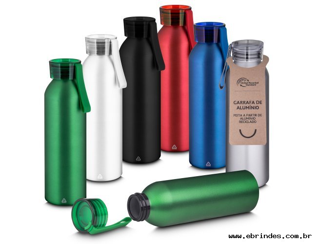 Garrafa em Alumnio Reciclado