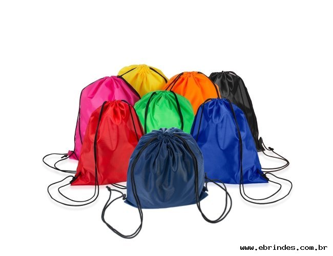 Mochila saco em polister