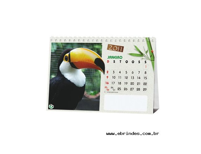 calendrio de mesa