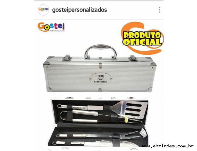 KIT CHURRASCO 4 PEAS