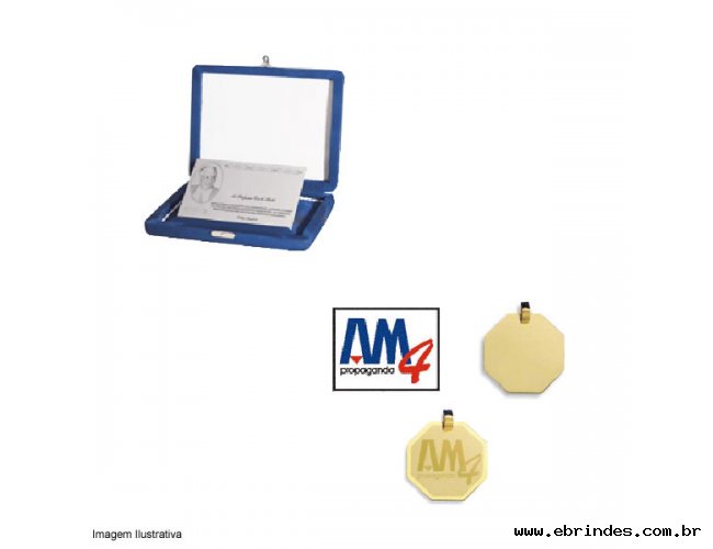 Brindes Corporativos - Pingente ou Placa com Gravação de Logotipo e/ou Logomarca de sua Em