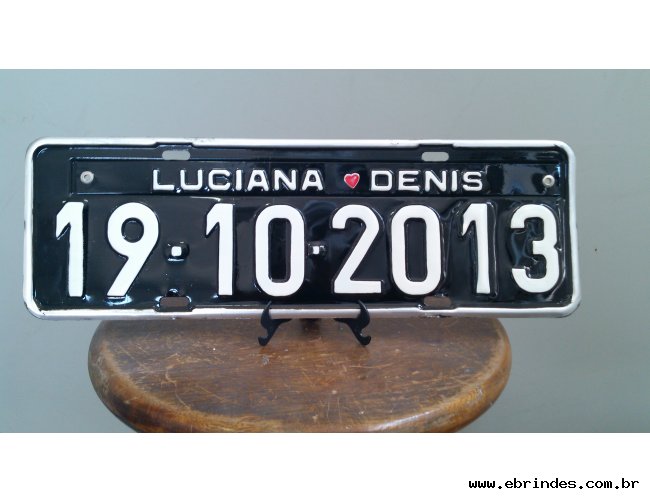 PLACA CASAMENTO