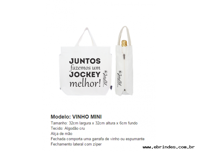 Estojo para Vinho que vira ecobag