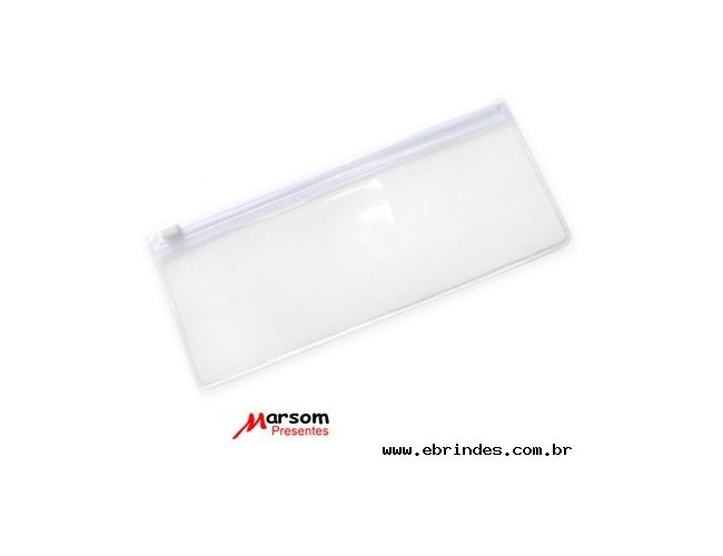 Embalagens em PVC Cristal 22x9,5 0,20 com Fechamento em Zip-Log