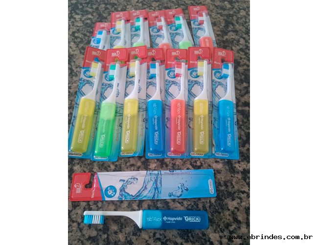 Escova dental viagem com personalização