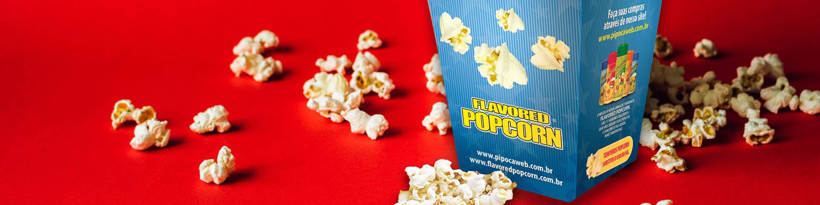 Flavored Popcorn - Pipocaweb