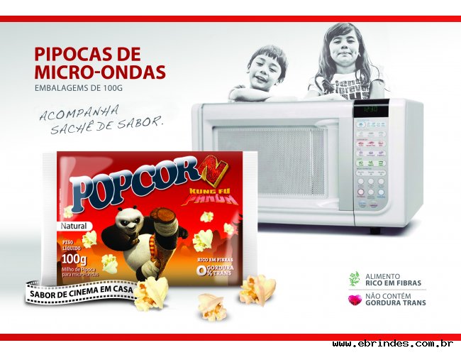 Pipoca - Ação promocional Cinemas e Streaming