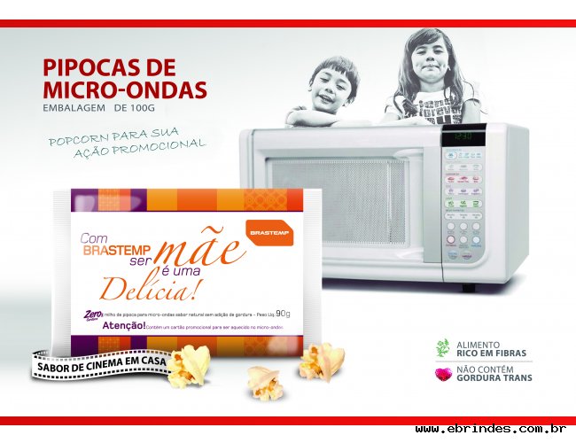 Ação Promocional - Popcorn Brastemp - Sua Marca será um Estouro