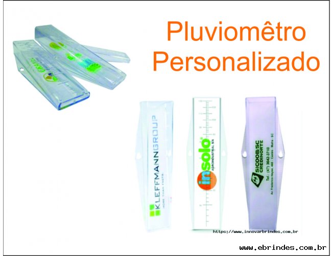 Pluviomêtro Personalizado