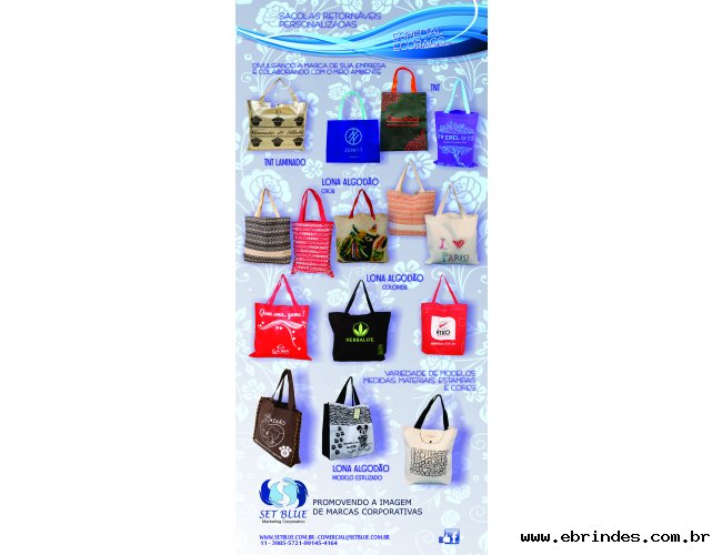 Ecobags e sacolas