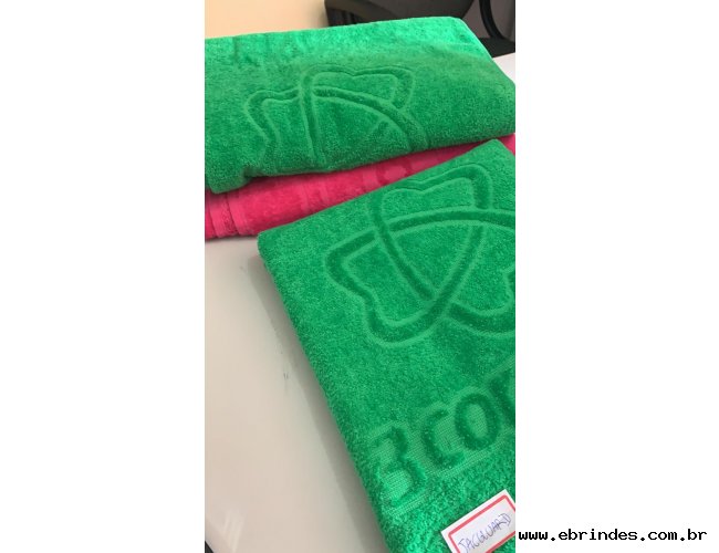 toalha em relevo personalizada