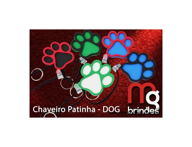 Chaveiro Patinha DOG