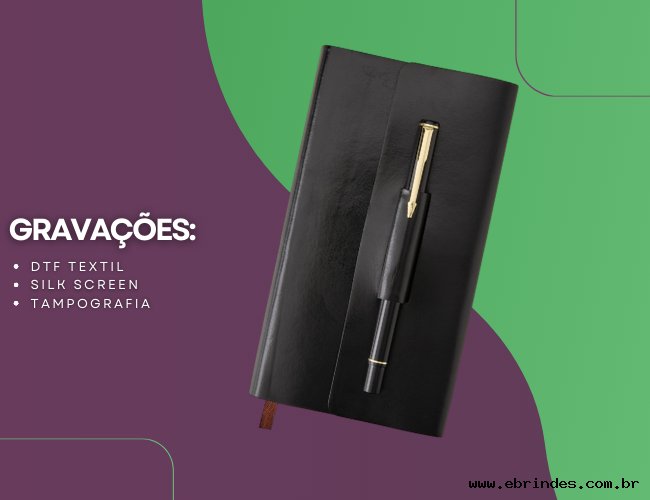 Kit Escritrio com Caneta ✍️📒