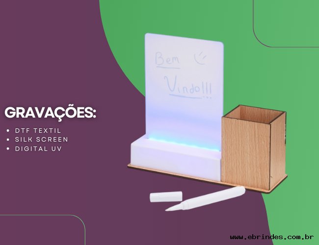 Quadro de Mensagens em LED 💡📝