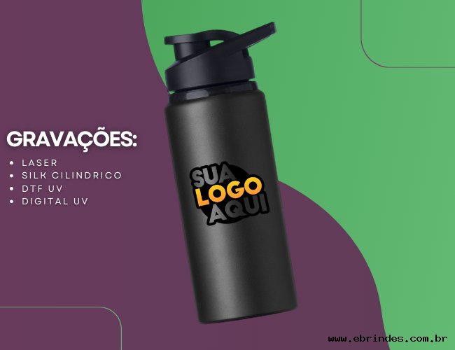 Squeeze de Alumínio 650ml