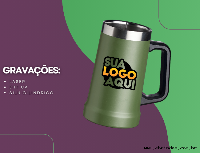 Caneca Trmica Inox 700ml ☕❄️