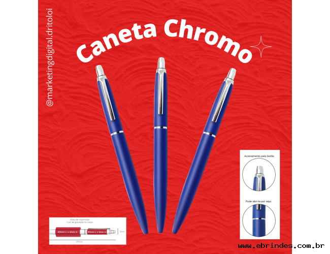 Caneta Chromo