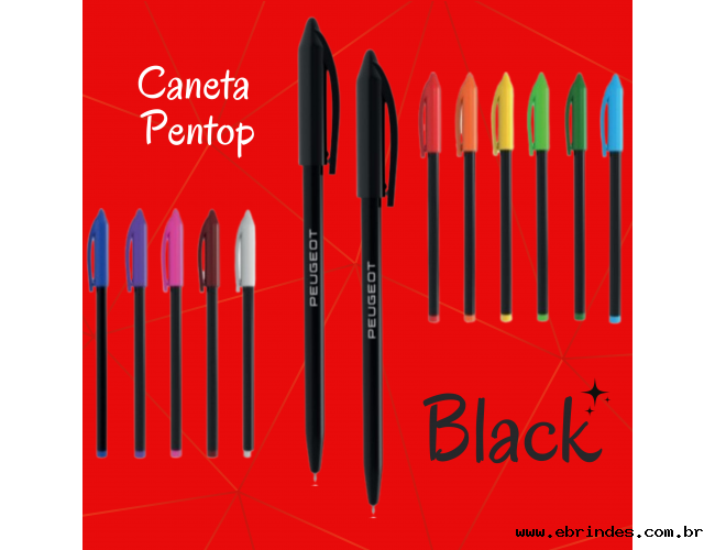 Caneta Pentop Black