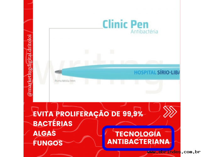 Caneta Clinic Pen Antibactria