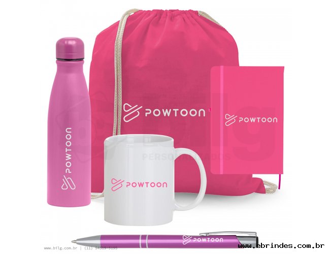 KIT EVENTOS BOAS VINDAS PERSONALIZADO