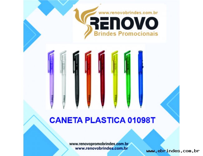 CANETA PLASTICA