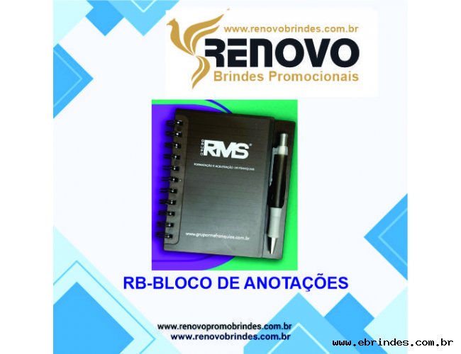 BLOCO DE ANOTAES PLASTICA