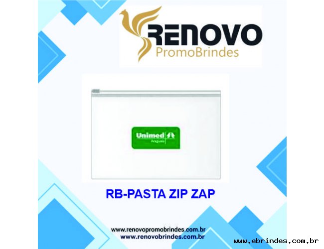 PASTA ZIP ZAP PERSONALIZADAS