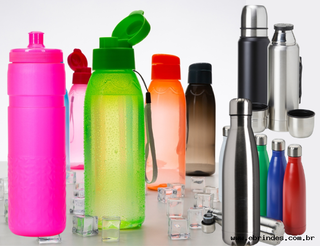 Garrafas e Squeezes Personalizados