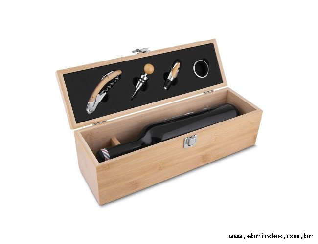 Kit Vinho Bambu 4 Peas
