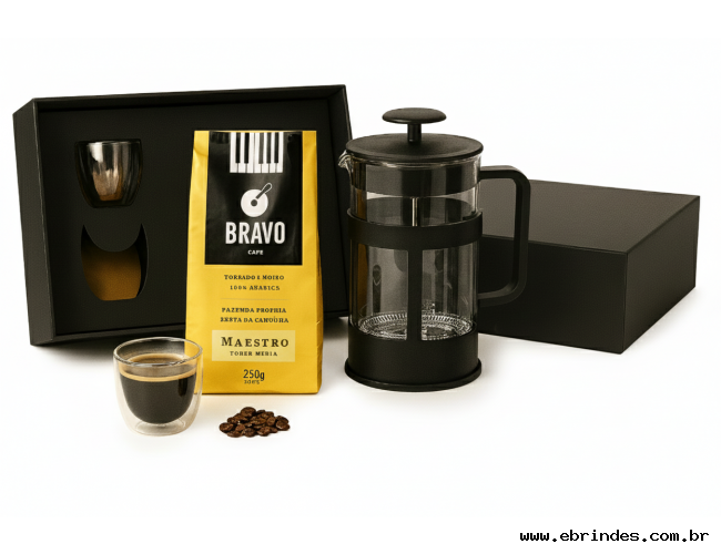 Kit Cafeteira Francesa