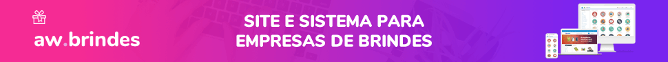 aw.brindes - Site e sistema para empresas de brindes